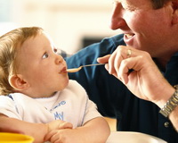 Первая ложечка