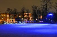 Каток в саду "Эрмитаж"