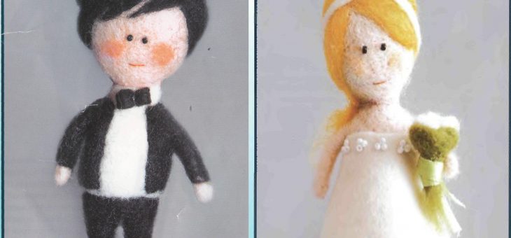 Валяем из шерсти сюрприз на свадьбу