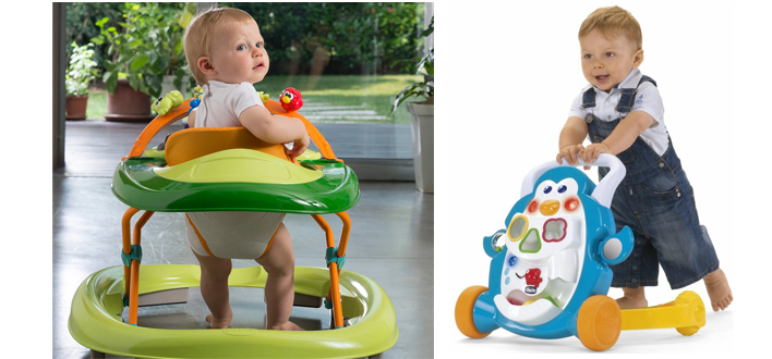 Ходунки для ребёнка —  польза или вред?
