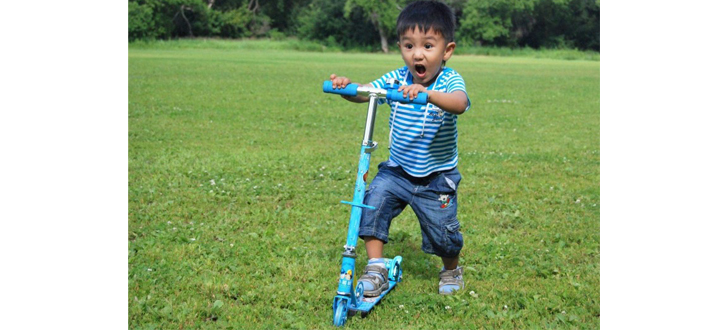 Выбираем самокат для малыша