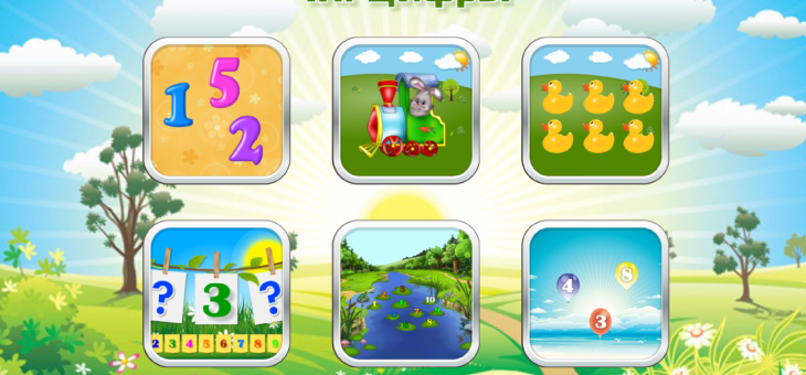 Учим с ребёнком цифры