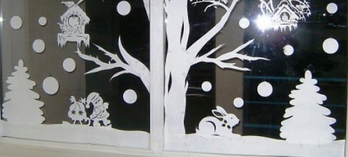 Вырезалки и трафареты к Новому году