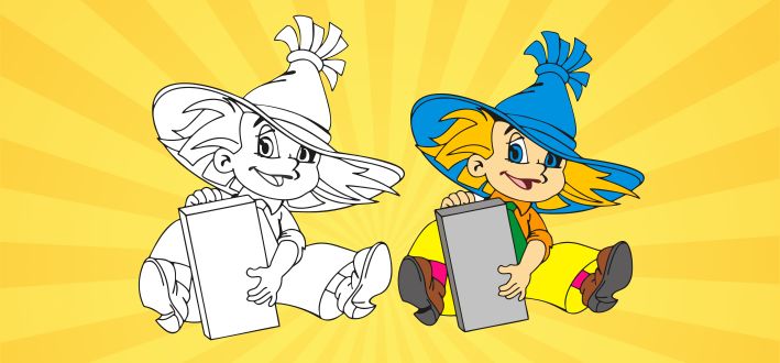 Разукрашки для детей