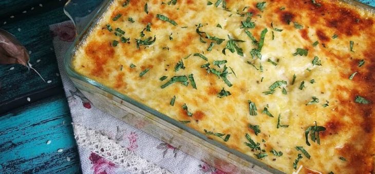 Запеканка с кабачками